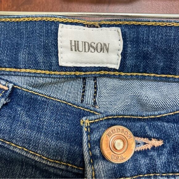 HUDSON Krista Super Skinny Jeans in Dean Size 27 - Picture 4 of 9